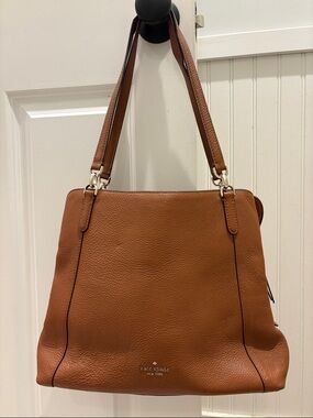 kate spade Brown Leather Shoulder Bag